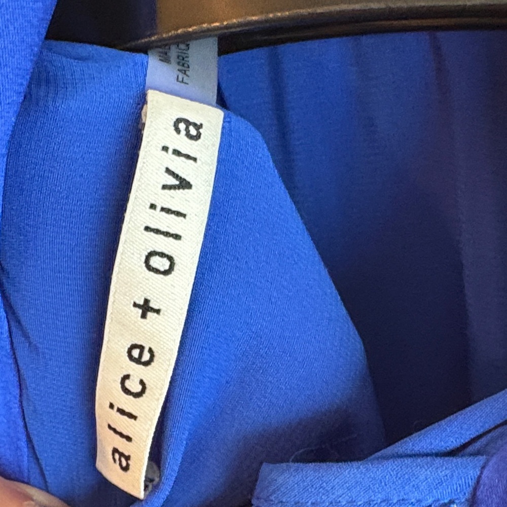 Alice + Olivia Royal Blue Mini Dress - Picture 5 of 6